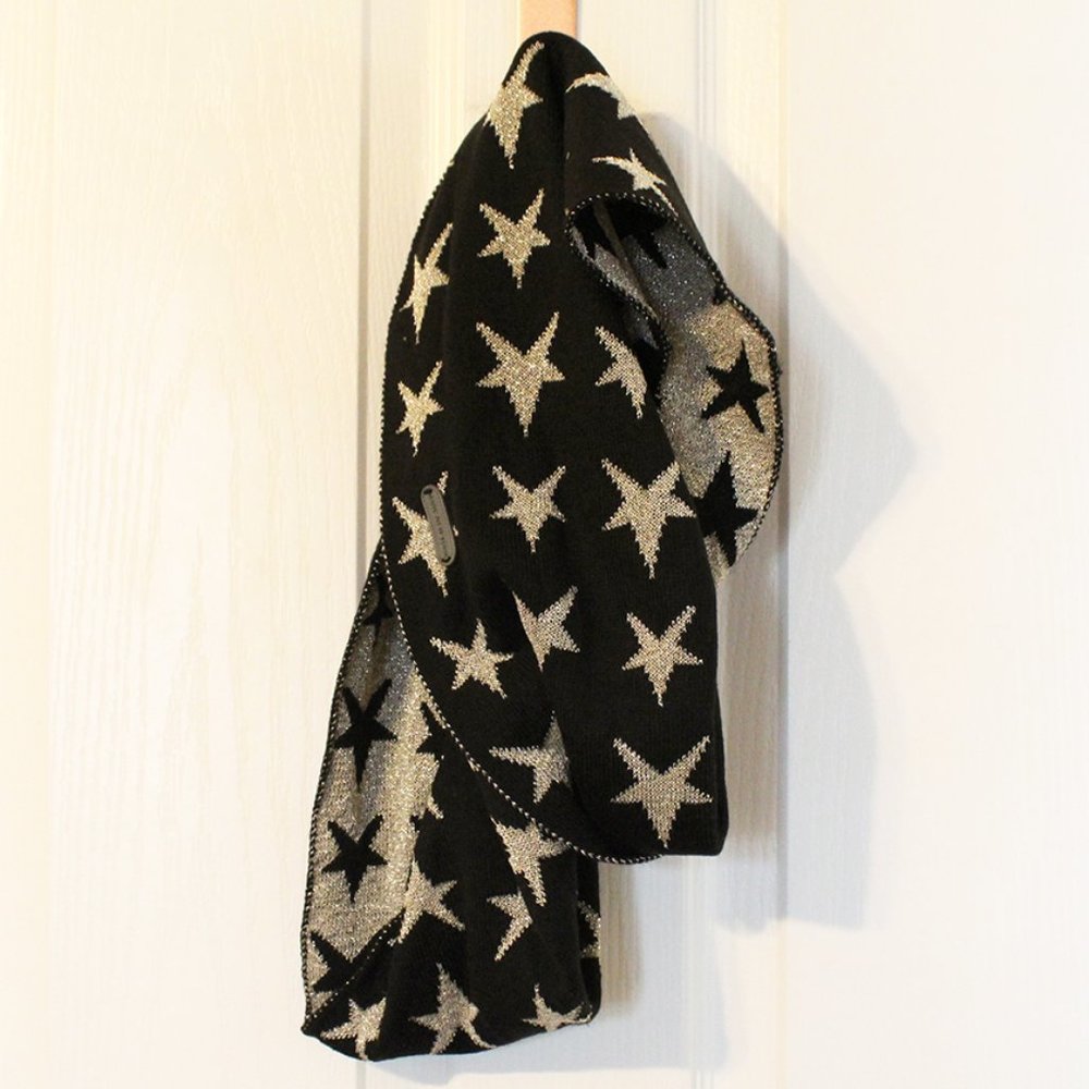 Marc New York Reversible Star Infinity Scarf